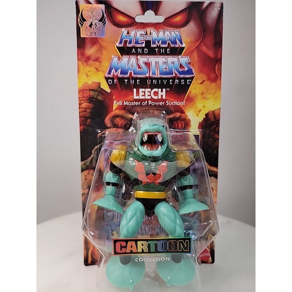 Masters of the Universe MOTU Origins Cartoon Collection LEECH 40th Punched card